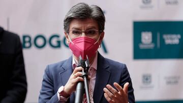 Claudia López, alcaldesa de Bogotá.
