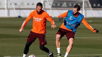 Sergio Ramos y Nacho.