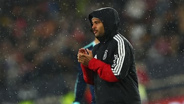 STUTTGART (Germany), 30/03/2026.- Serge Gnabry of Germany reacts after the friendly soccer match between Germany and Ghana in Stuttgart, Germany, 30 March 2026. (Futbol, Amistoso, Alemania) EFE/EPA/ANNA SZILAGYI