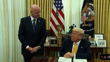 Trump pregunta el favorito para el Mundial de Clubes: Infantino no duda, atentos madridistas