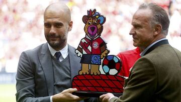 Rummenigge: "Guardiola no tiene prohibido fichar del Bayern"