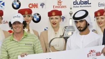 <b>DISCRETOS.</b> El norirlandés de 19 años Rory McIlroy se adjudicó el torneo de golf de Dubai con diecinueve golpes bajo el par del campo, mientras que los españoles Miguel Ángel Jiménez y Sergio García acabaron séptimo y undécimo, respectivamente.