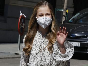 The Princess of Asturias Leonor de Borbon during the 30th anniversary of the Instituto Cervantes in Madrid 24 March 2021