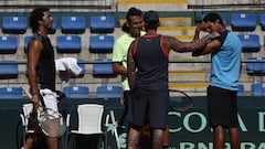 El equipo de Copa Davis inició los entrenamientos