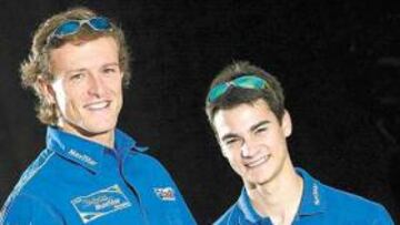 <b>BUENOS AMIGOS. </b>Sete Gibernau y Dani Pedrosa mantienen una excelente relación personal.