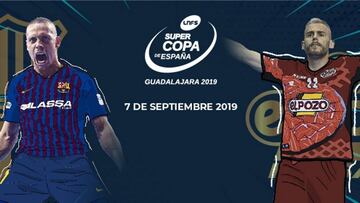 La Supercopa entre ElPozo y el Barcelona, en Guadalajara