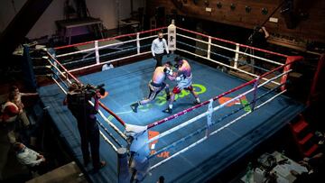 Exitosa primera velada de boxeo en este 2021 en Euskadi