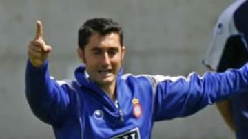 Valverde con el Espanyol