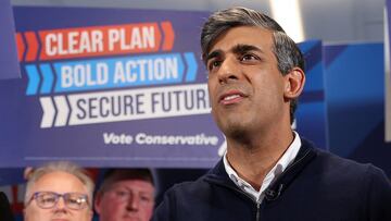 Sunak’s Conservative Party is predicted to suffer a heavy defeat to Labour in the 2024 UK general election.