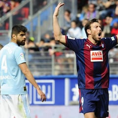 Un Eibar nervioso hunde un poco más al Celta en Ipurua