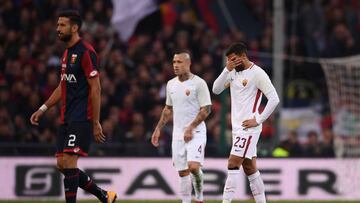 Héctor Moreno se vuelve a quedar en la banca de la Roma