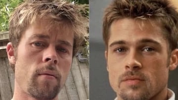 Reaparece el doble británico de Brad Pitt con sus problemas a la hora de ligar