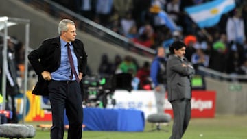 ‘El Vasco’ llegó como rescatista en sus dos procesos anteriores con la Selección Mexicana. Ambos finalizaron con eliminaciones en las Copas del Mundo de 2002 y 2010.