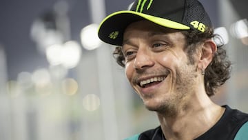 Valentino Rossi en Qatar.