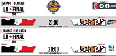 Así será la programación de las finales de Conferencia de la LNB