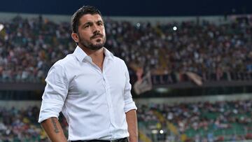 Gattuso en su etapa como t&eacute;cnico.