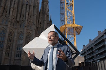 El arquitecto director de la Sagrada Familia, Jordi Faulí, presenta las previsiones de obra en la Sagrada Familia, a 19 de septiembre de 2024, en Barcelona (España).
19 SEPTIEMBRE 2024
David Zorrakino / Europa Press
19/09/2024