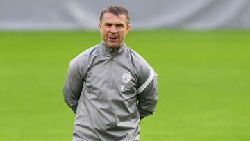 Rebrov, posible COVID-19, una inc¨®gnita ante el Bar?a