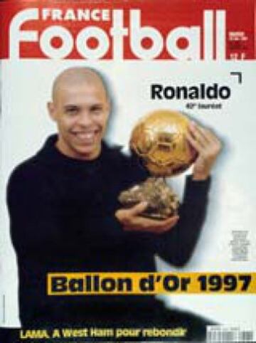 Balón de Oro en 1997.