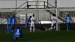 Quiles celebra el 0-1 del Deportivo.