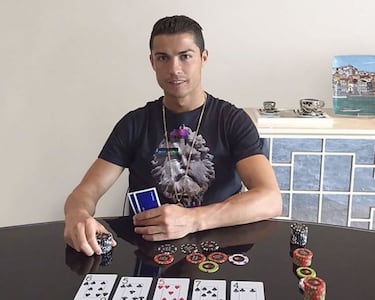 Diez futbolistas que son grandes jugadores de póker