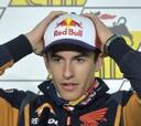 Marc Márquez: "Tuve mucha suerte en la caída"