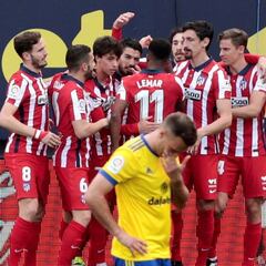 Resumen y goles del Cádiz vs. Atlético de LaLiga Santander