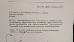 El cuerpo médico de la CONMEBOL desmintió las lesiones de Boca