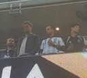 Jürgen Klopp estuvo en el palco del Argentina vs Chile