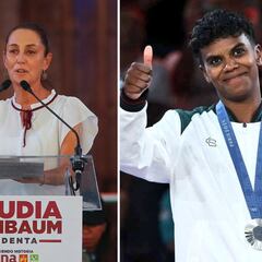 Claudia Sheinbaum felicita a Prisca Awit por ganar medalla de plata en París 2024