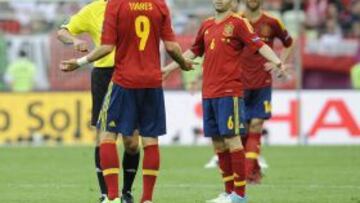 Torres, amonestado ante Italia.
