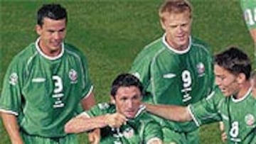 <B>INSTINTO DEPREDADOR</B>. Keane es el artillero de Eire.