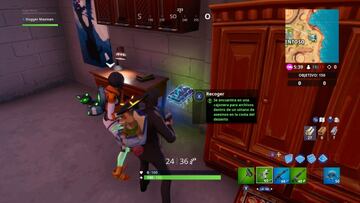 Encontraremos el Fortbyte #74 en el s&oacute;tano de la casa de John Wick, dentro de un archivador