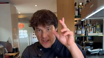 Chef Jordi Cruz: “Si tus hojas de ensalada están pochas y mustias, este es el truco para que parezcan recién llegadas de la huerta”