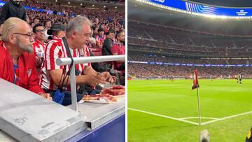 La pillada a dos aficionados del Atlético con más de 6M de reproducciones: solo pasa en España