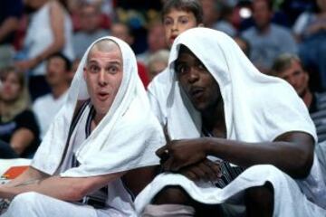 Jason Williams y Chris Webber.