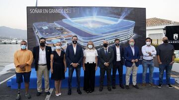 Presentación del nuevo estadio del Marbella