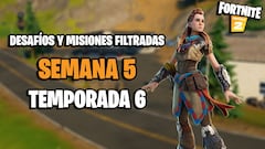 Fortnite Temporada 6: desafíos y misiones filtradas Semana 5
