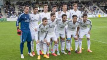 El Castilla juega hoy ante el Leioa.