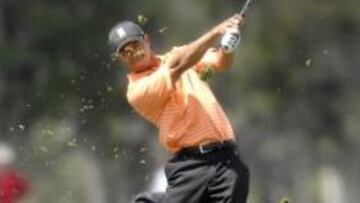 <b>VUELVE EL TIGRE.</b> Woods ha vuelto a imponer su ley en la primera jornada del Mundial.