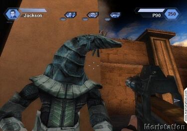 Más imágenes de la versión PS2 de Stargate SG-1