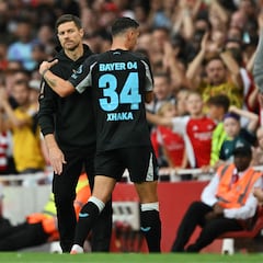 Granit Xhaka, agradecido por la confianza de Xabi Alonso en Bayer Leverkusen