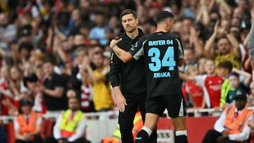 Granit Xhaka, agradecido por la confianza de Xabi Alonso en Bayer Leverkusen