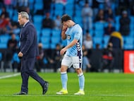 Pablo Durán abandona el partido contra el Mallorca entre lágrimas.