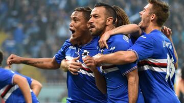 Luis Fernando Muriel, delantero de la Sampdoria