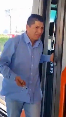 Vídeo: Acusan a chófer del Metro de manejar alcoholizado