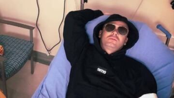 Mientras Wisin se despedía y agradecía a sus fans por haber asistido al concierto como parte de su gira con Yande, Como Antes, pisó mal y se cayó del escenario.