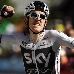 Thomas birló la etapa a Nieve a 340 metros y se vistió de líder