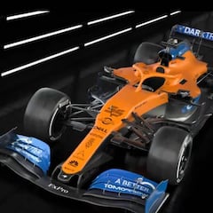 McLaren apunta hacia arriba con un MCL35 espectacular