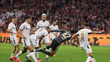 Brutal jugada de Musiala con el Bayern regatenado al Leverkusen: el mejor de la Bundesliga con diferencia: